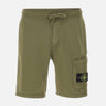 Bermuda in felpa di cotone biologico 6200011S0051 V005G STONE ISLAND 