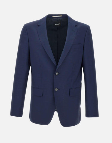 Blazer "H Huge"  in lana rigenerata 50537537 463 BOSS 