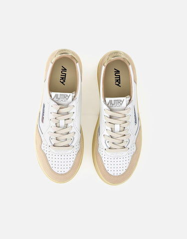 Sneakers "Platform Low" in pelle PTLW LS01 AUTRY 