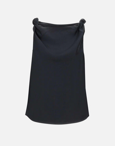 Top "Remy"  in seta REMY BLACK LOULOU STUDIO 