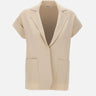 Blazer in maglia smanicato 194107 236 KANGRA 