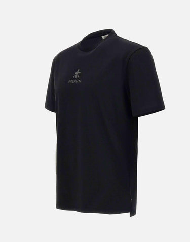 T-shirt in cotone PA1017 BLACK PREMIATA 