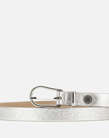 Cintura in pelle CN9903704 VNCMETSILVER GIANNI CHIARINI 