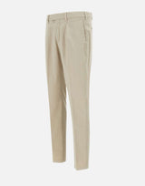 Pantaloni "DVR33 " in cotone e seta DVR33R022 TC538 DEVORE' 