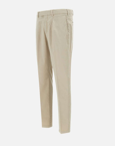 Pantaloni "DVR33 " in cotone e seta DVR33R022 TC538 DEVORE' 