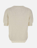 Maglia a maniche corte con paillettes 13231 32430004 GRAN SASSO 