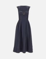 Abito midi "Serenity" 26011549 NAVY REBECCA VALLANCE 