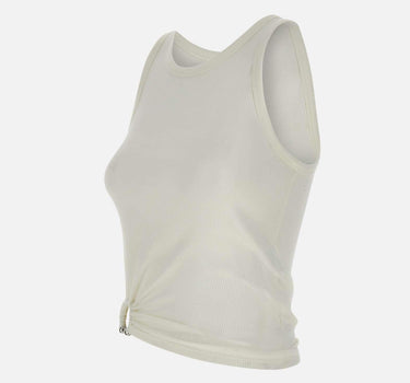 "Asymmetrical tank top" 24FJTE165C00530 P100 RABANNE 