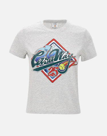 "Casa way world series t-shirt" WS25JTS020 03 CASABLANCA 