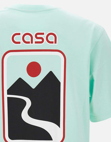 "Sunset valley t-shirt" MPF25JTS044 03 CASABLANCA 