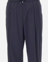 Pantaloni in nylon con coulisse PT000031D 12431SZ9201 HERNO 