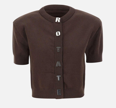 Cardigan in maglia a maniche corte 116186 1667 ROTATE BIRGER CHRISTENSEN 