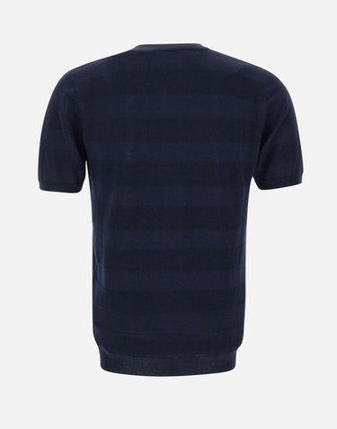 T-shirt in cotone filato extrafine 10222106 038 KANGRA 