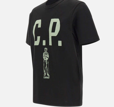 T-shirt in cotone mercerizzato 19CMTS112A 110301W999 C.P. COMPANY 