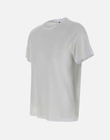 T-shirt  in cotone e modal 140221 001 KANGRA 
