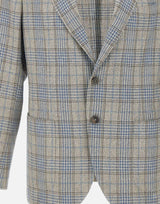 Blazer in lana e seta Q3799M 15C SANTANIELLO 