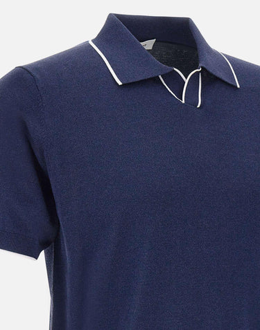 Polo  in maglia rasata 100023 048 KANGRA 