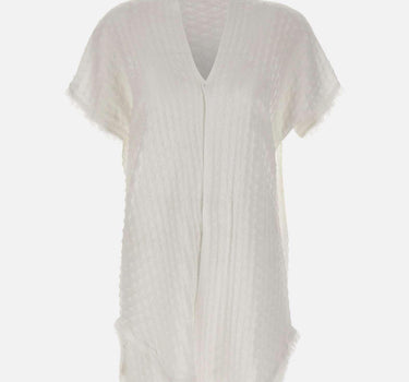 Cardigan lungo punzonato 152004 201 KANGRA 
