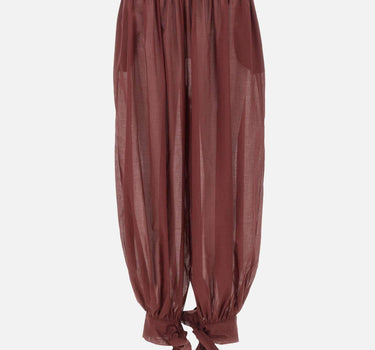 Pantaloni "Noor" TM190455A TNC108ROUGENOIR THE ANDAMANE 