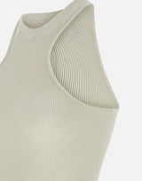 "Ribbed jersey tank top" PS25441200 000 ANDREADAMO 