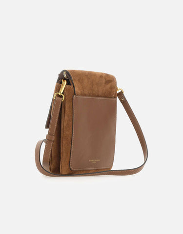 Borsa a tracolla "Three" BS12296 CMPLCOGNAC GIANNI CHIARINI 