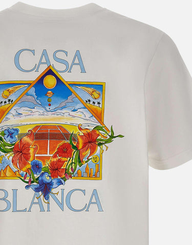 T-shirt "Flower court icon" MSS26JTS001 13 CASABLANCA 