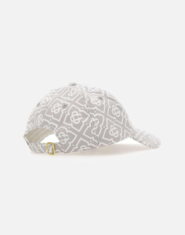 Cappellino con monogramma jacquard ASS26HAT119 01 CASABLANCA 