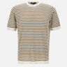 T-shirt in cotone a righe TS0MC CR14R15102 FILIPPO DE LAURENTIIS