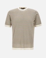 T-shirt in cotone a righe TS0MC CR14R15102 FILIPPO DE LAURENTIIS
