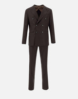 Completo due pezzi in lana vergine 43027 0002 BARBA 