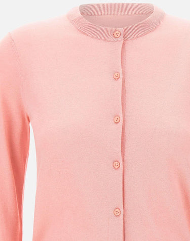Cardigan in lana e cotone K44203 51 SUN68 
