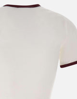 T-shirt "Signature Contrast" 125JTS017JS0203 WHTBURG COURREGES 