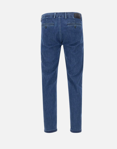 Jeans "Mucha" in cotone P249DKZ 2D543BLUE RE-HASH 