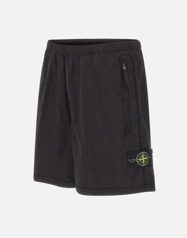 Shorts in tela di cotone stretch Paracadute L100017S0003 V0029 STONE ISLAND 