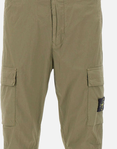 Pantaloni in tela di cotone stretch 3100031S0003 V005G STONE ISLAND 