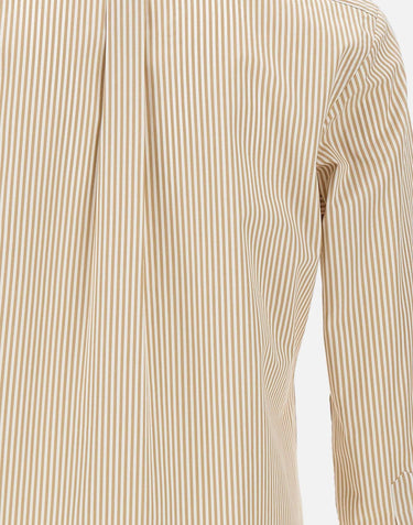 Camicia in popeline stretch a righe 710929346 502 POLO RALPH LAUREN 