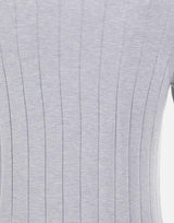 Polo in seta con zip 43128 23510050 GRAN SASSO 