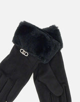 Guanti effetto scamosciato 2F5063T0300 22222 LIU-JO 