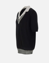 Polo con scollo a V 57145 20652099 GRAN SASSO 