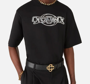 "Casa chrome t-shirt" MAW25JTS044 03 CASABLANCA 