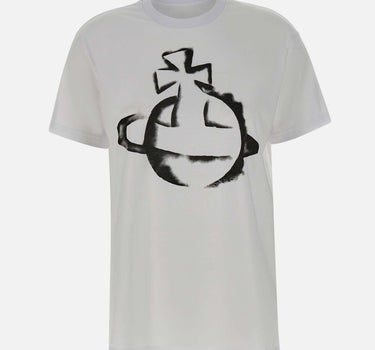 "Stencil orb classic t-shirt" 3G010033 J001MA401 VIVIENNE WESTWOOD 