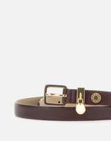 Cintura in pelle CNK00331 NAWINEBERRY GIANNI CHIARINI 