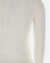 Maglia a girocollo in cotone a trecce 211971869 007 POLO RALPH LAUREN 