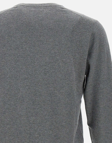 Maglia  "Solid" in cotone e lana K44101 47 SUN68 