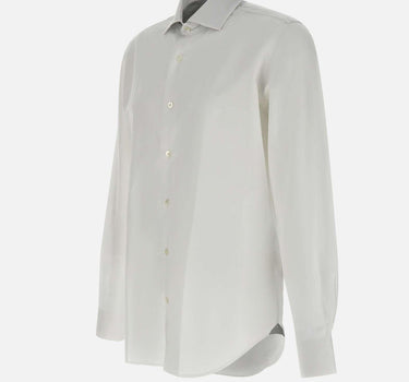 Camicia in cotone e lino K75CAMH03 TES0I35301 ELEVENTY 