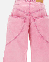 Pantaloni in cotone over 250WCP00198 DDC098AA026 THE ATTICO 