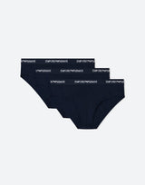 Set tre slip in cotone stretch EM000258 AF14132MB139 EMPORIO ARMANI 