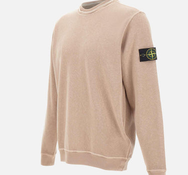 Felpa malfilé effetto "old" 6100034S0060 V019A STONE ISLAND 