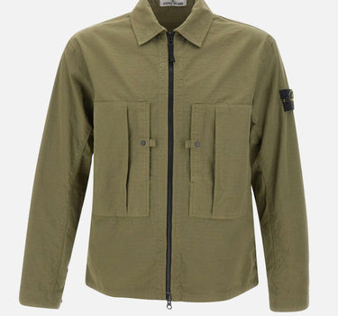 Overshirt in ripstop di cotone 1200005S0298 V005G STONE ISLAND 