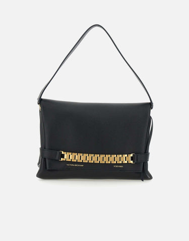 "Chain Pouch Bag" B223AAC004769A BLACK VICTORIA BECKHAM 